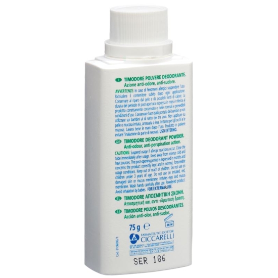 Ciccarelli Timodore Polvere Deo 75g buy online