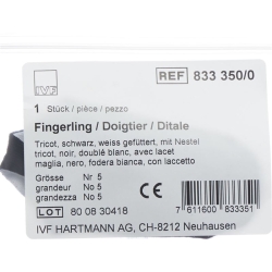 IVF Fingerling Tricot Grösse 5 Schwarz