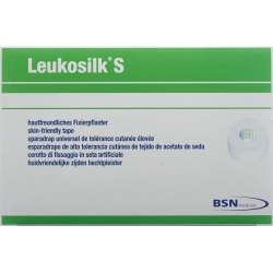 Leukosilk S Heftpflaster 9.2mx1.25cm Weiss 24 Stück