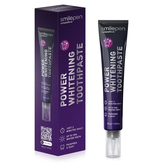 Smilepen Power Whitening Zahnpasta Tube 40g buy online