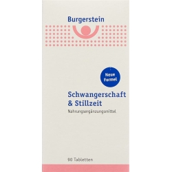 BURGERSTEIN Schwangerschaft&Stillzeit Tabl