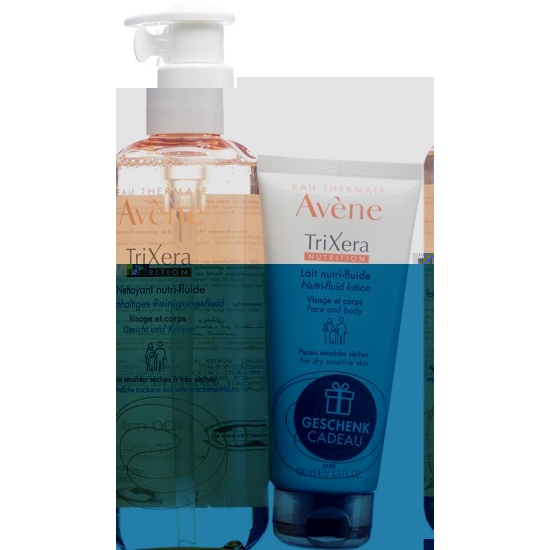 Avène Kit Trixera Fluid 400ml +milch 100ml 400 Ml buy online