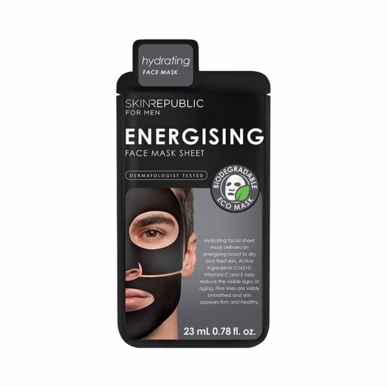 Skin Republic Men's Energising Face Mask Sheet buy online