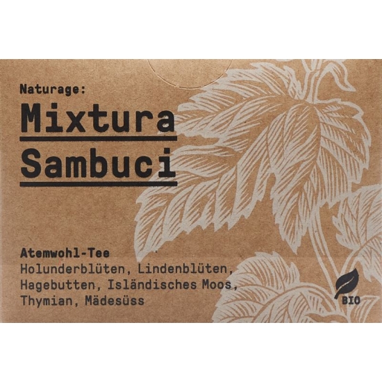 Naturage Atemwohl Tee Bio 20 Beutel 1.2g buy online