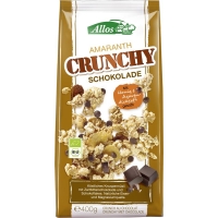 Allos Amaranth Crunchy Schokolade Beutel 400g