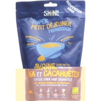 Shine Hafer Frühstück Chia & Erdnuss 300g