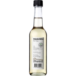 Haltbarmacherei Sirup Holunderblüten Flasche 350ml