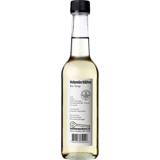 Haltbarmacherei Sirup Holunderblüten Flasche 350ml buy online