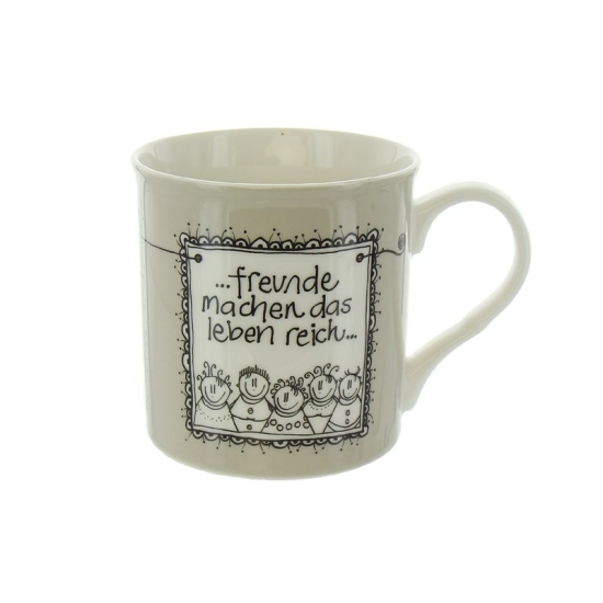 Herboristeria feel-good mug Friends Grey buy online