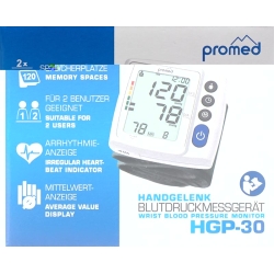 Promed wrist blood pressure monitor Hgp 30