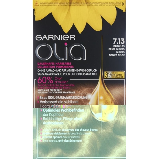 Olia Permanent Color for Blonde Hair 7.13 buy online