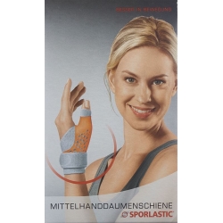 Sporlastic Mittelhand-Daumenschiene M Links Haut