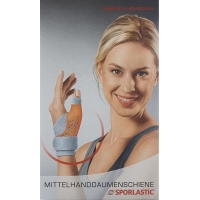 Sporlastic Mittelhand-Daumenschiene M Rechts Haut
