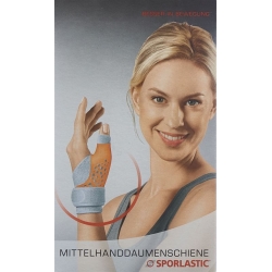 Sporlastic Mittelhand-Daumenschiene S Rechts Haut