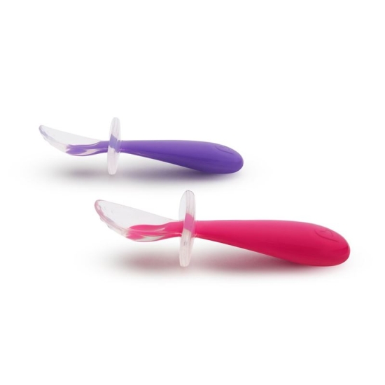 Munchkin Silikon Trainingsloeffel Gent Scoop 2 Stück buy online