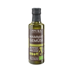 Ppura Olivenöl Mammas Gemüse Paprika Basili 100