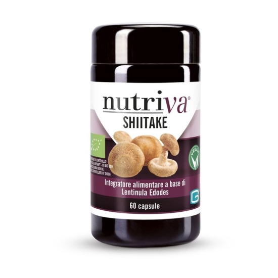 Nutriva Shiitake Tabletten 596mg 60 Stück buy online