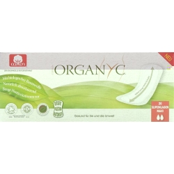 Organyc Slipeinlagen Maxi Extra Lang 20 Stück