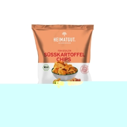 Heimatgut Suesskartoffel Chips Fein Gesalzen 100g