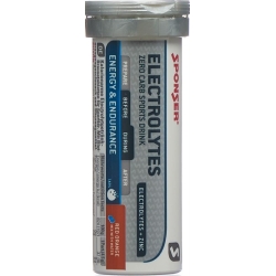 Sponser Electrolytes Tabs Red Orange 10x 4.5g
