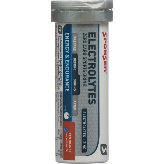 Sponser Electrolytes Tabs Red Orange 10x 4.5g buy online