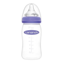 Lansinoh anti-colic wide-mouth bottle 240ml plastic