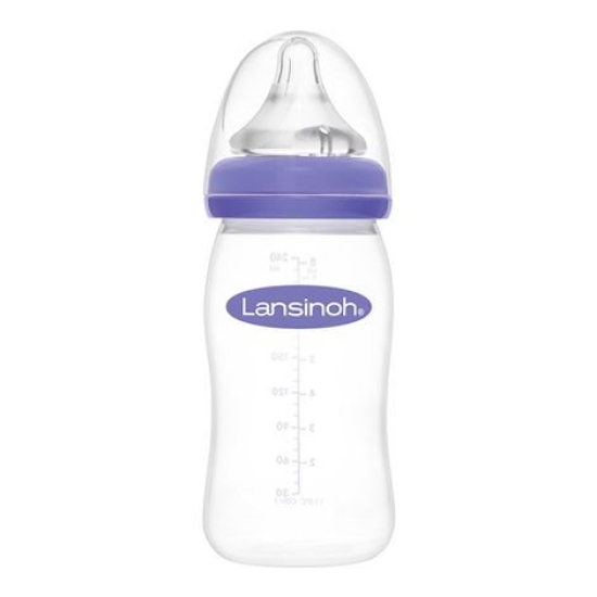 Lansinoh anti-colic wide-mouth bottle 240ml plastic buy online