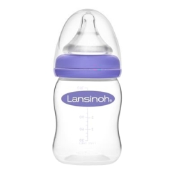 Lansinoh Anti-colic Bottle 160 ml Plastic Wide Mouth