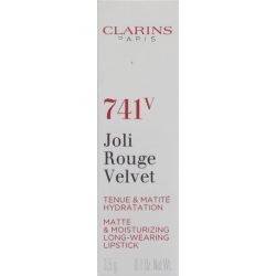 Clarins Joli Rouge Velvet No 741v