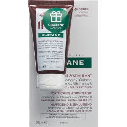 Klorane quinine shampoo 200ml + care 50ml
