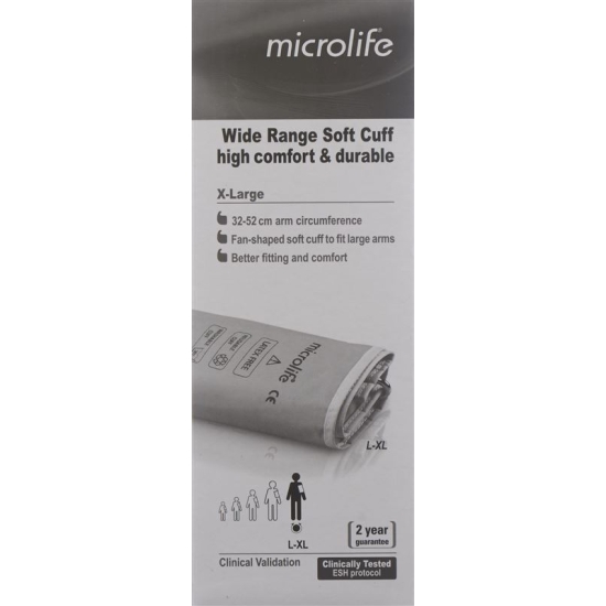 Microlife soft cuff upper arm L-xl 32-52cm buy online