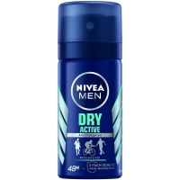 Nivea Male Deo Dry Active Aeros (neu) Spray 35ml