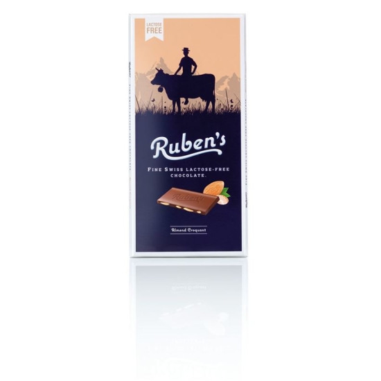 Ruben's Lactose-Free Chocolate Almond Croqua 90g buy online