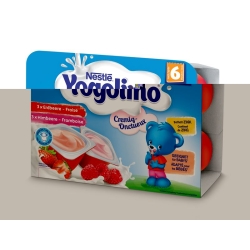 Nestle Yogolino Cremig Erdbeer Himbeer 8m 6x 60g