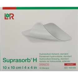 Suprasorb H Standard 10x10cm 10 Stück