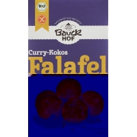 Bauckhof Falafel Curry-Kokos Glutenfrei 160g