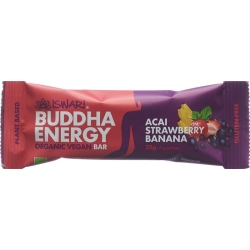 Iswari Energy Bar Acai Erdbeere&bana Bio 35g