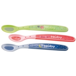 Nuby Löffel Wärmesensitiver Hot Safe 3m+ 2 Stück