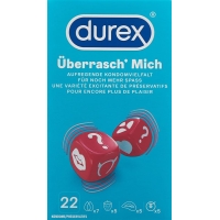Durex Surprise' Me exciting condom variety 22 pieces