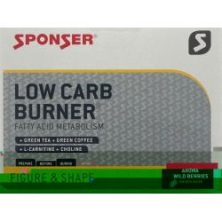Sponser Low Carb Burner Pulver Wild Berries 20x 6g