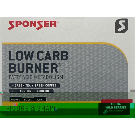 Sponser Low Carb Burner Pulver Wild Berries 20x 6g buy online