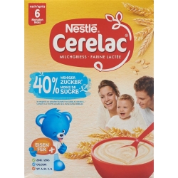 Nestle Cerelac Milchbrei -40% Zucker 6m 250g