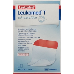Leukomed T Skin Sensitive 5x7.5cm 5 pieces
