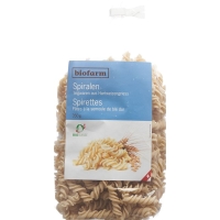 Biofarm Spiralen Hartweizen Ch Knospe 350g