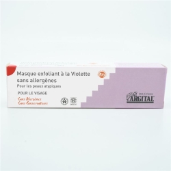 Argital Veilchen Maske-Scrub ohne Allergene 75ml