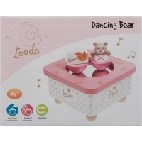 Toodo Golden Bär Musik Box Pink