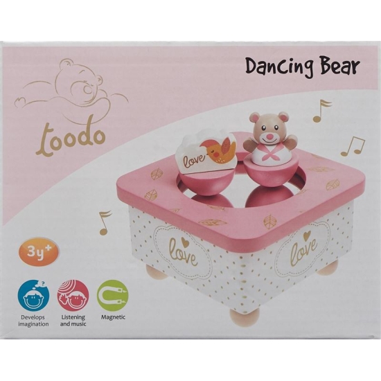 Toodo Golden Bär Musik Box Pink buy online