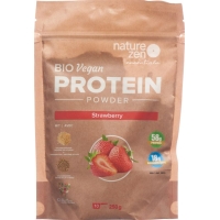 Nature Zen Ess Pfl Bio Proteinplv Erdbeere 250g