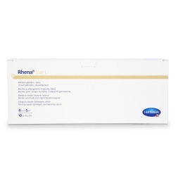 Rhena Star L Elastisch Binden 6cmx5m Weiss 10 Stück
