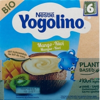 Nestle Yogolino Bio Plant Mango Kiwi 6m 4x 90g